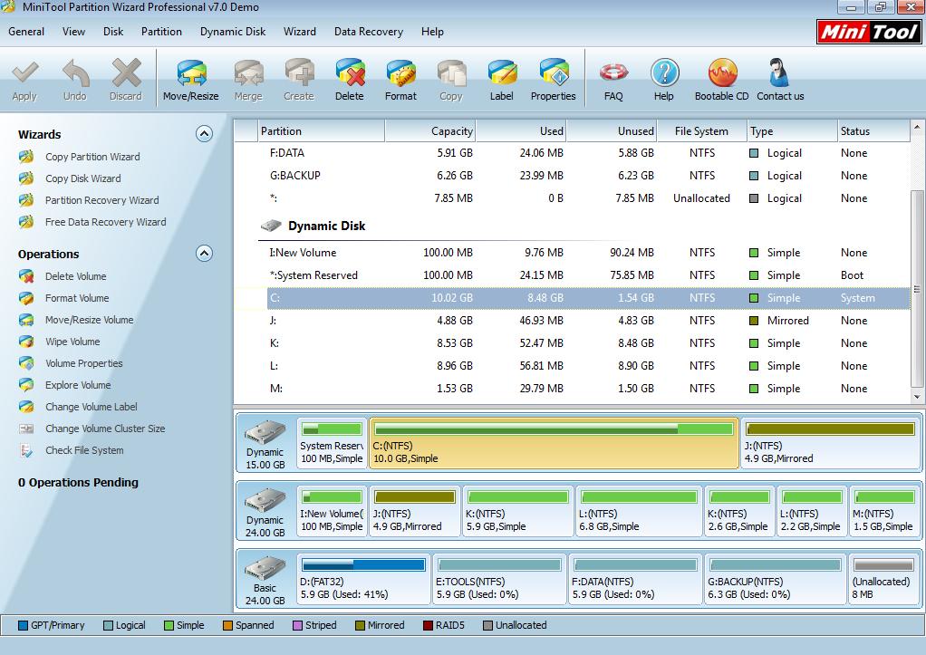 download mini partition tool wizard